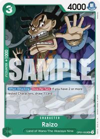Raizo (Reprint) — Premium Booster -The Best-