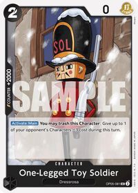 One-Legged Toy Soldier (Reprint) — Premium Booster -The Best-