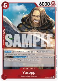 Yasopp — Emperors in the New World