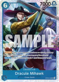 Dracule Mihawk — Emperors in the New World