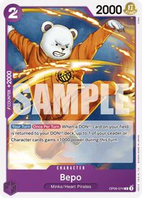 Bepo — Emperors in the New World