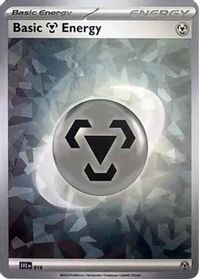 Basic Metal Energy (Cracked Ice Holo) — SVE: Scarlet & Violet Energies