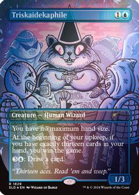Triskaidekaphile (Rainbow Foil) — Secret Lair Drop Series