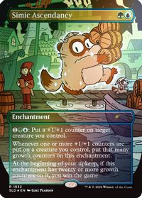 Simic Ascendancy (Rainbow Foil) — Secret Lair Drop Series
