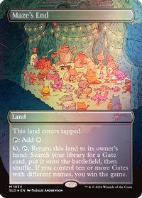 Maze's End (Rainbow Foil) — Secret Lair Drop Series