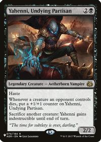 Yahenni, Undying Partisan — The List Reprints