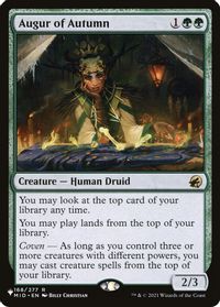Augur of Autumn — The List Reprints