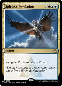 Sphinx's Revelation — The List Reprints