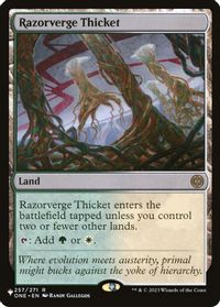 Razorverge Thicket — The List Reprints