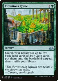 Circuitous Route — The List Reprints