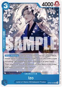 Izo — Emperors in the New World: 2nd Anniversary Tournament Cards