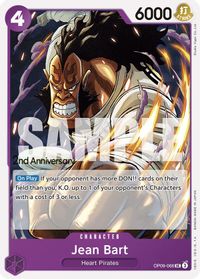 Jean Bart — Emperors in the New World: 2nd Anniversary Tournament Cards