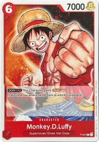 Monkey.D.Luffy (001) — One Piece Demo Deck Cards