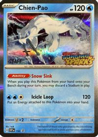 Chien-Pao - 152 (Staff) — SV: Scarlet & Violet Promo Cards