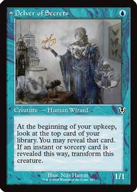 Delver of Secrets (Retro Frame) — Innistrad Remastered