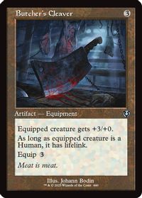 Butcher's Cleaver (Retro Frame) — Innistrad Remastered
