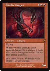 Balefire Dragon (Retro Frame) — Innistrad Remastered