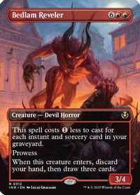 Bedlam Reveler (Borderless) — Innistrad Remastered