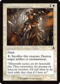 Cathar Commando (Retro Frame) — Innistrad Remastered