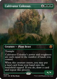Cultivator Colossus (Borderless) — Innistrad Remastered