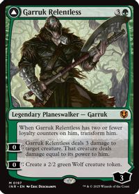 Garruk Relentless — Innistrad Remastered