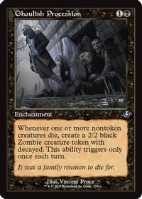 Ghoulish Procession (Retro Frame) — Innistrad Remastered