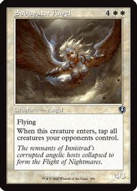 Subjugator Angel (Retro Frame) — Innistrad Remastered
