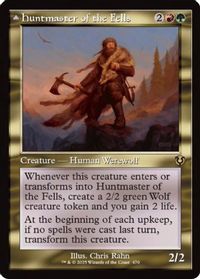 Huntmaster of the Fells (Retro Frame) — Innistrad Remastered