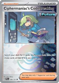 Ciphermaniac's Codebreaking (Poke Ball Pattern) — SV: Prismatic Evolutions