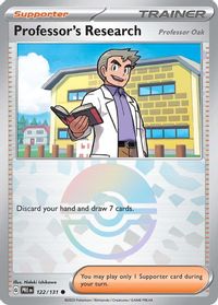 Professor's Research [Professor Oak] (Poke Ball Pattern) — SV: Prismatic Evolutions