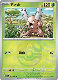 Pinsir (Master Ball Pattern) — SV: Prismatic Evolutions