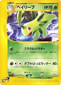 Bayleef — T Promotional cards
