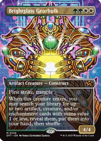 Brightglass Gearhulk (Borderless) — Aetherdrift