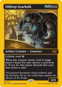 Oildeep Gearhulk (First-Place Foil) — Aetherdrift