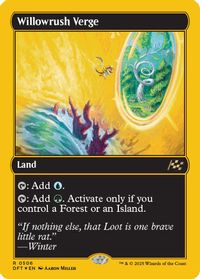 Willowrush Verge (First-Place Foil) — Aetherdrift