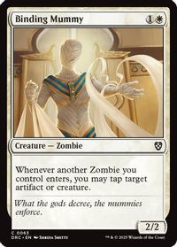 Binding Mummy — Commander: Aetherdrift
