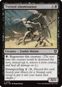 Twisted Abomination — Commander: Aetherdrift