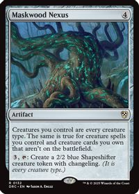 Maskwood Nexus — Commander: Aetherdrift