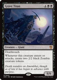 Grave Titan — Commander: Aetherdrift