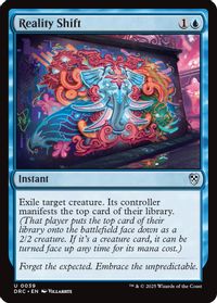 Reality Shift — Commander: Aetherdrift