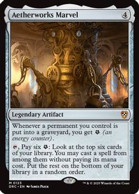 Aetherworks Marvel — Commander: Aetherdrift