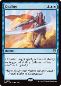 Disallow — Commander: Aetherdrift