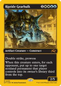 Riptide Gearhulk (First-Place Foil) — Aetherdrift