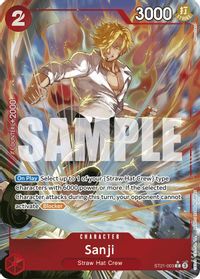 Sanji (Parallel) — Starter Deck EX: Gear 5