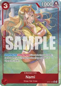 Nami (Parallel) — Starter Deck EX: Gear 5