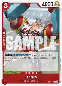 Franky — Starter Deck EX: Gear 5