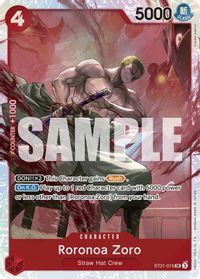 Roronoa Zoro — Starter Deck EX: Gear 5