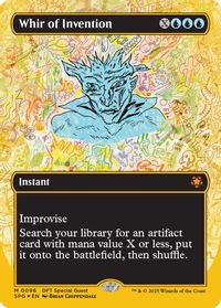 Whir of Invention (Borderless) (First-Place Foil) — Special Guests