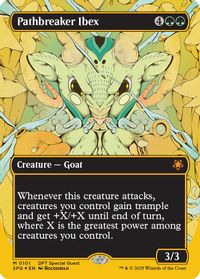 Pathbreaker Ibex (Borderless) (First-Place Foil) — Special Guests