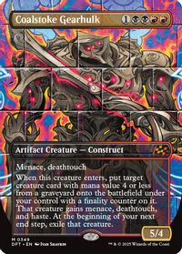 Coalstoke Gearhulk (Borderless) — Aetherdrift